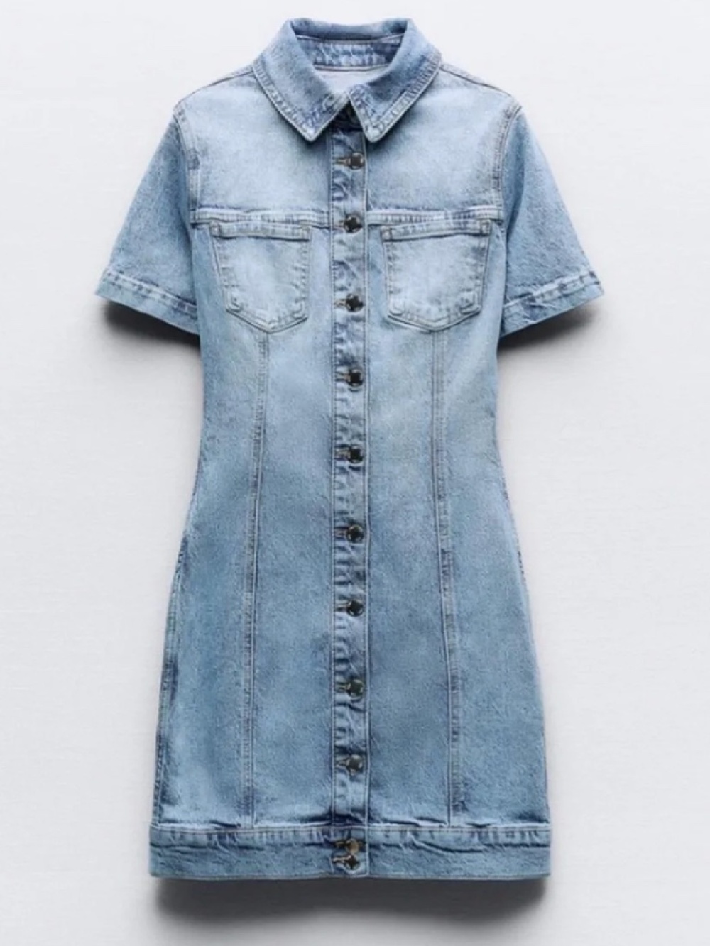 Zara Denim Mini Dress